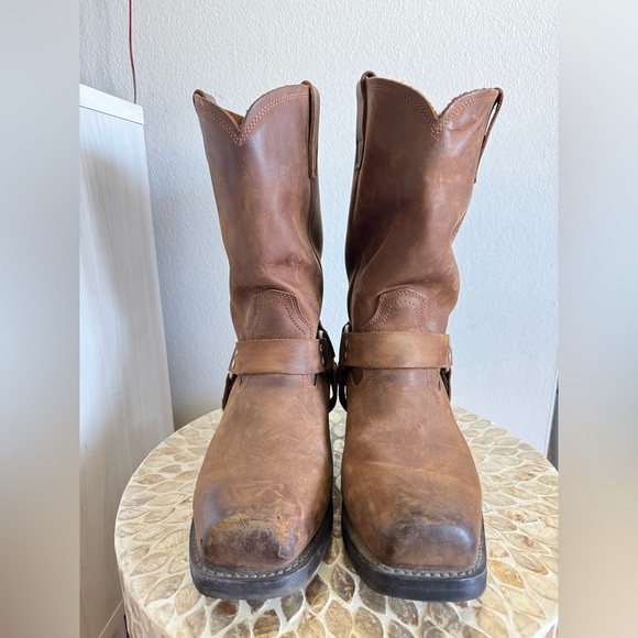 Cody James CJ9995 Leather Harness Motorcycle Biker Chopper Riding Boots size 11M - Picture 11 of 14